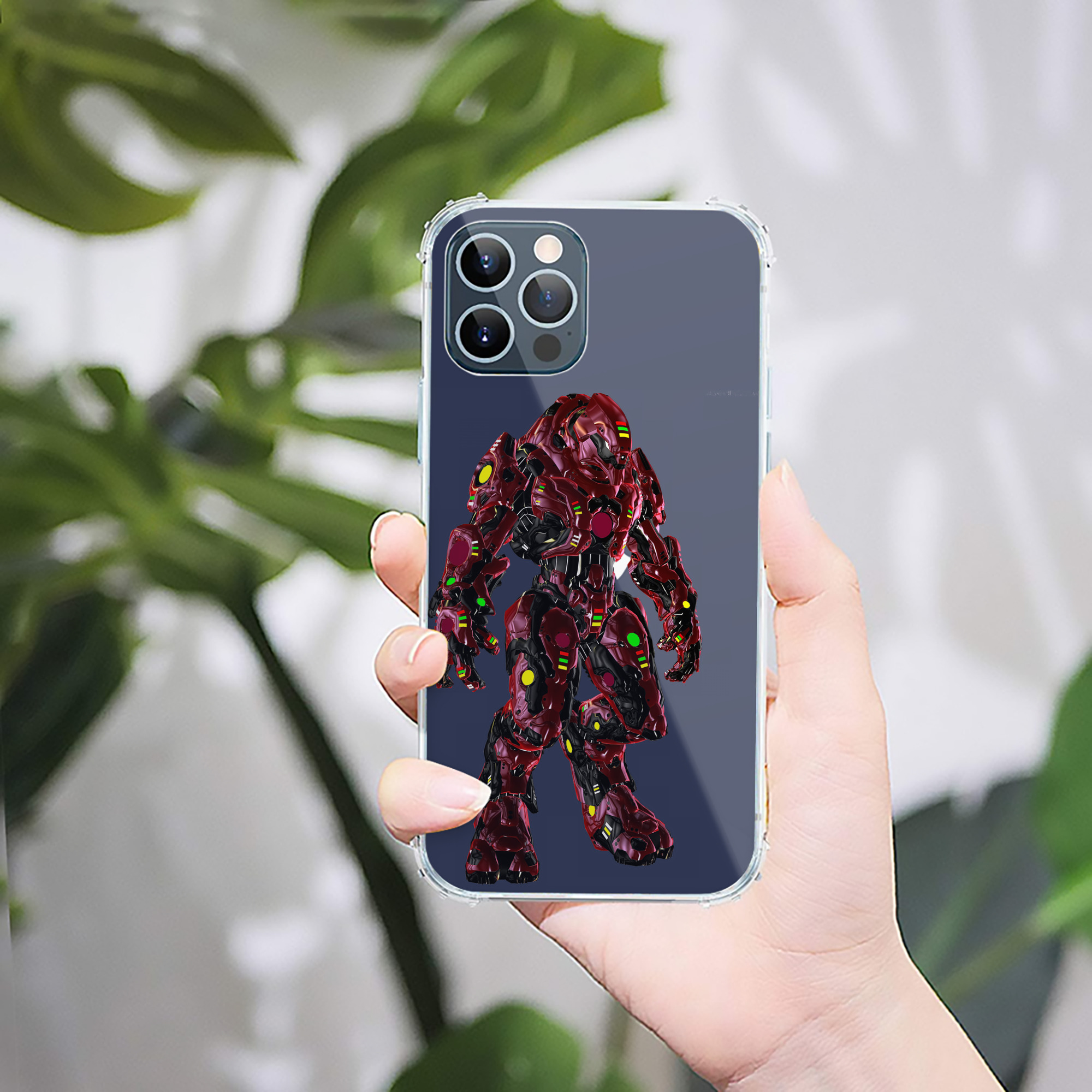 （画像用） Transformers トランスフォーマー 【iPhone 12シリーズ対応】透明スマホケース（クリアソフトケース）